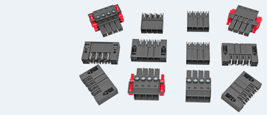 PCB端子臺(tái)和裝置連接件